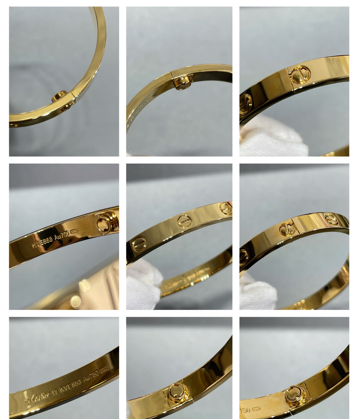 14k Yellow Gold Love Bracelet