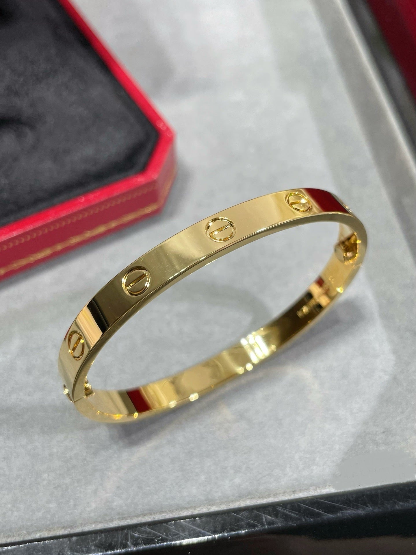 14k Yellow Gold Love Bracelet