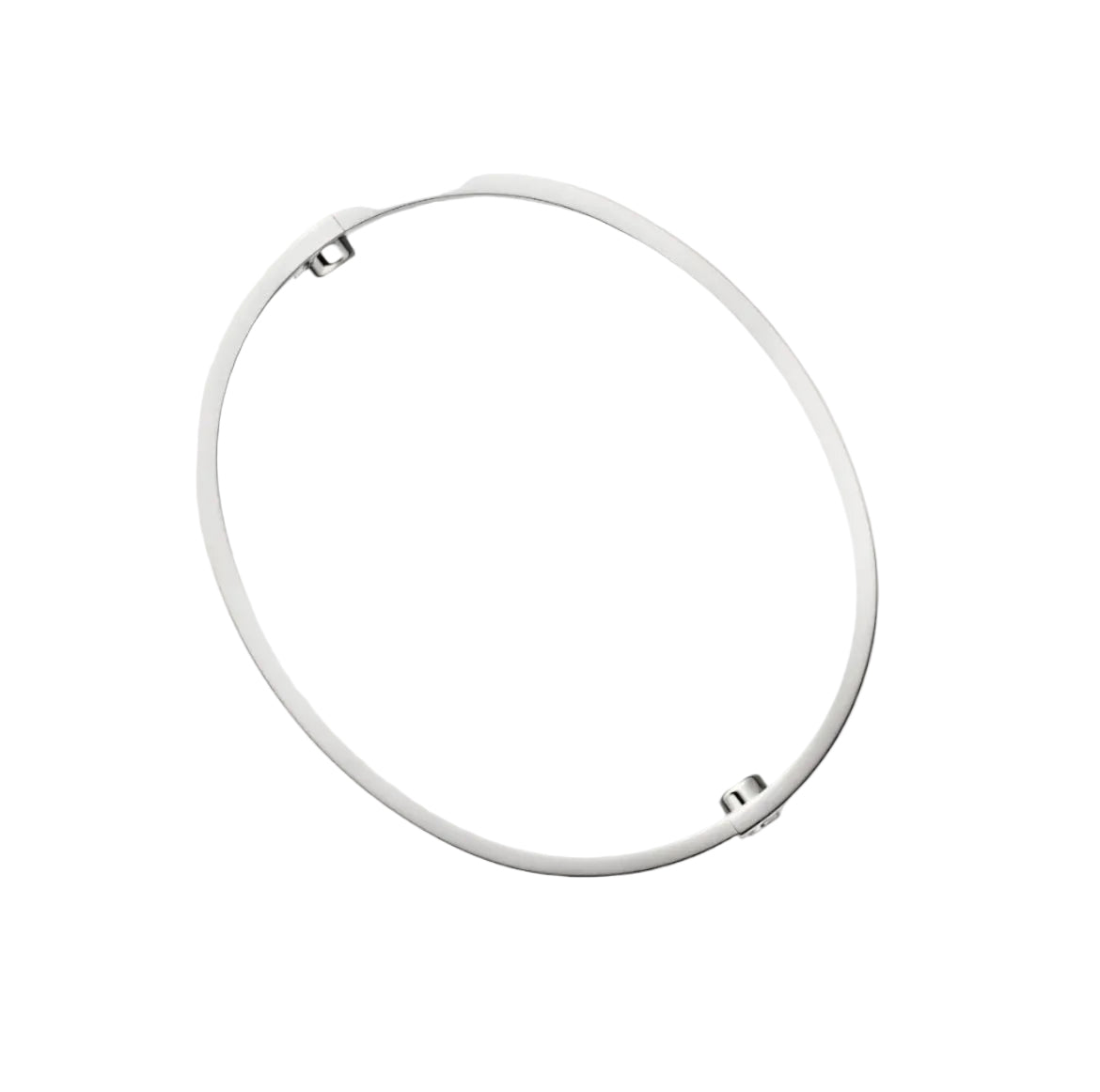 14k White Gold Love Bracelet