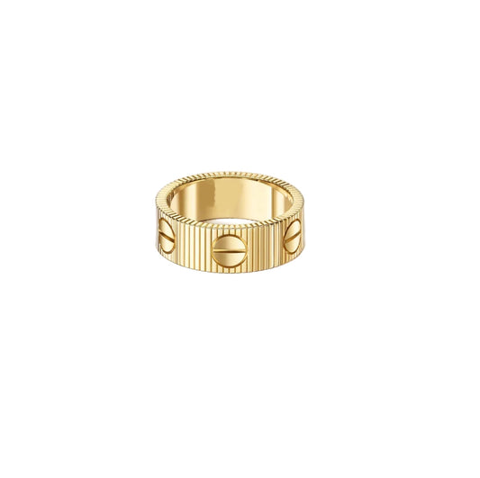 14k Yellow Gold Unlimited Love Ring