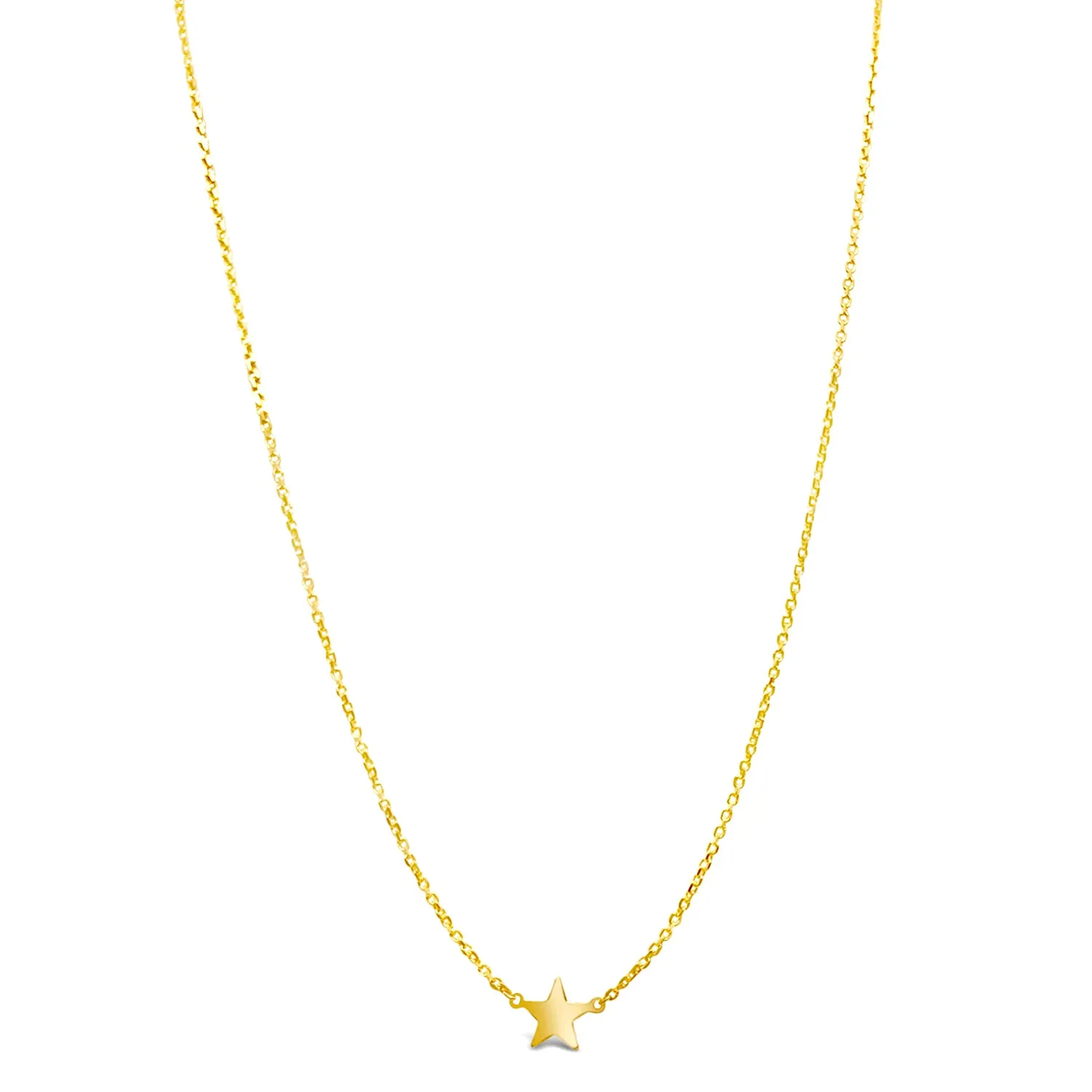 10 Karat Gold Mini Star Necklace