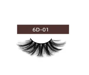 6D Mink Lashes #6D01 -  MQO 50 pcs