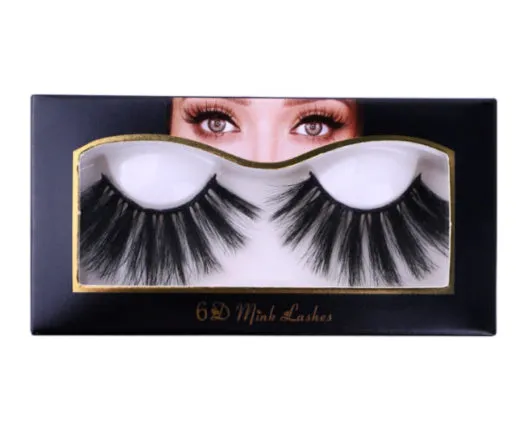 6D Mink Lashes #6D01 -  MQO 50 pcs