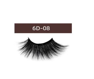 6D Mink Lashes #6D08 -  MQO 12 pcs