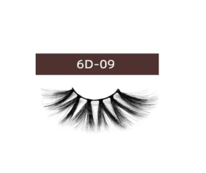 6D Mink Lashes #6D09 -  MQO 50 pcs