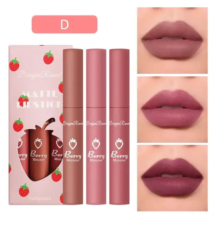 All-day Glam Matte Lipstick Set