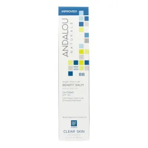 Andalou Naturals Clarifying Oil Control Beauty Balm: Un-Tinted SPF30