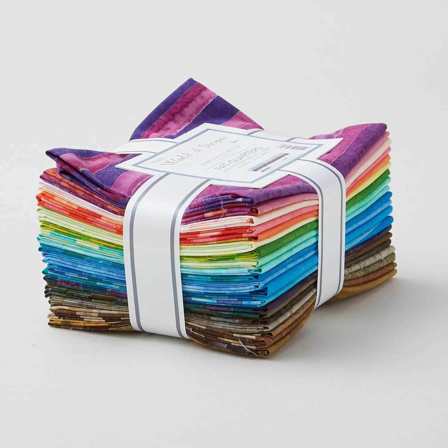 Artisan Batiks World of Stripes Fat Quarter Bundle