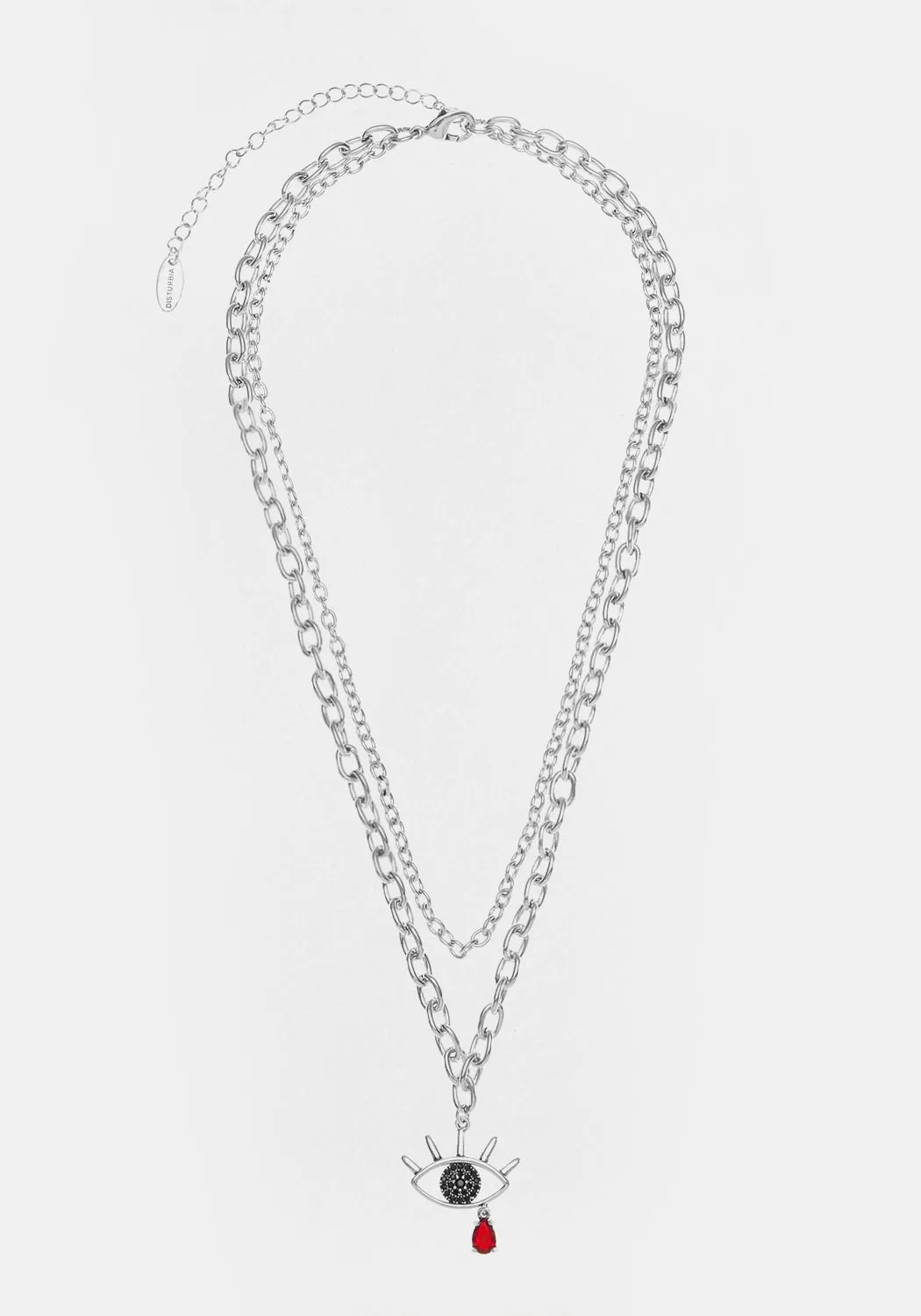 BLEEDING EYE CZ CHAIN CHOKER