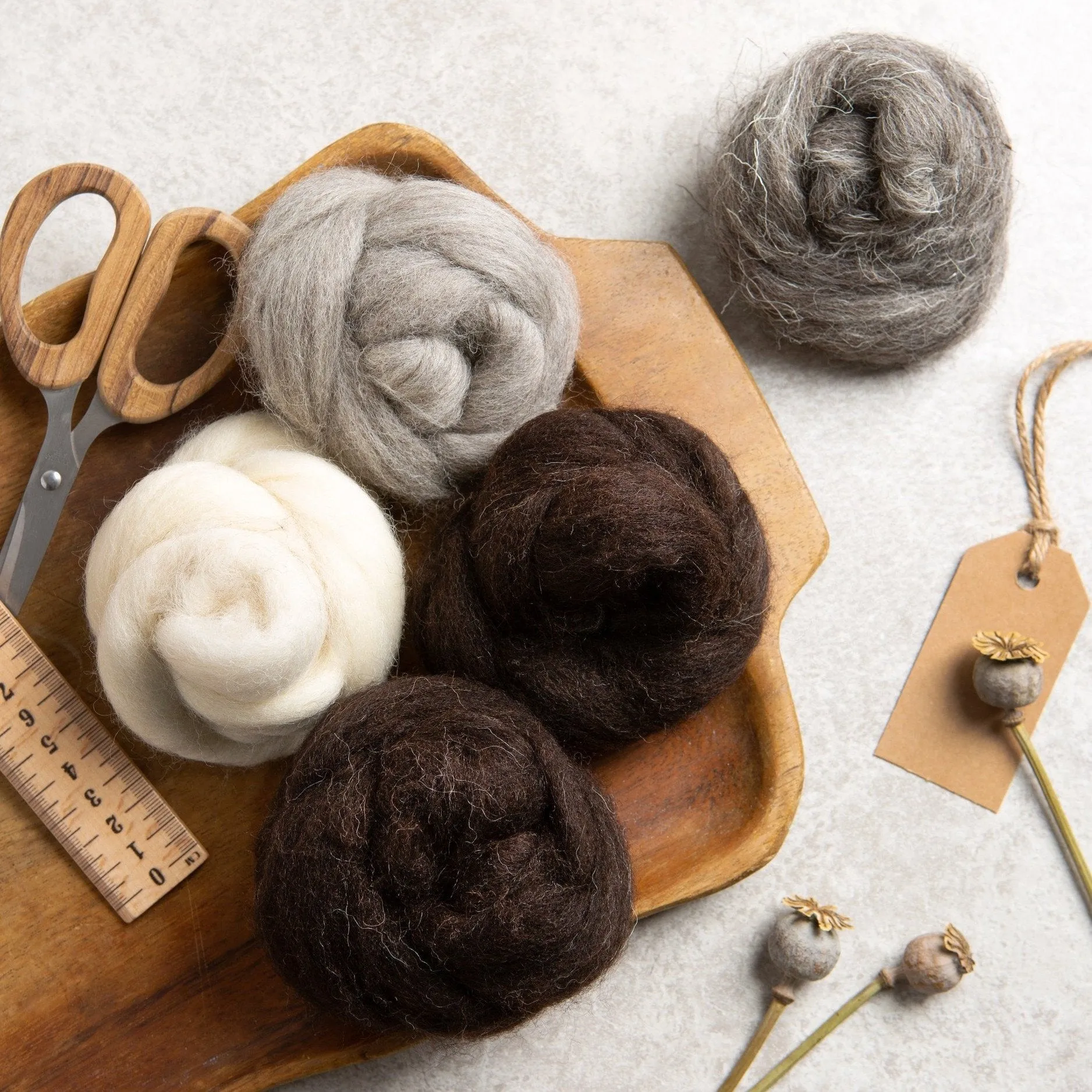 British Breeds Wool Bundle No.3