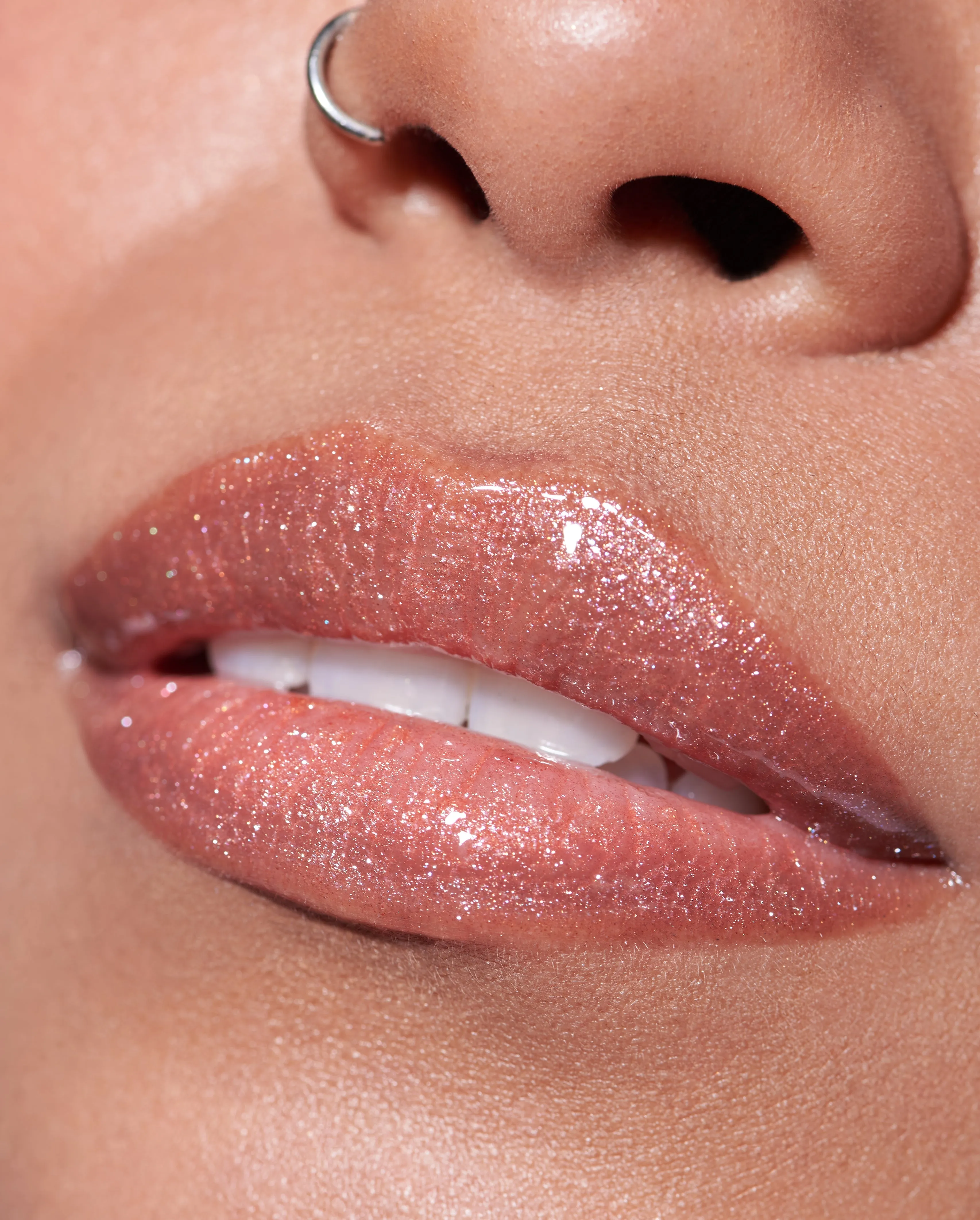 Candy Paint Shimmer Lip Gloss - Champagne Rain