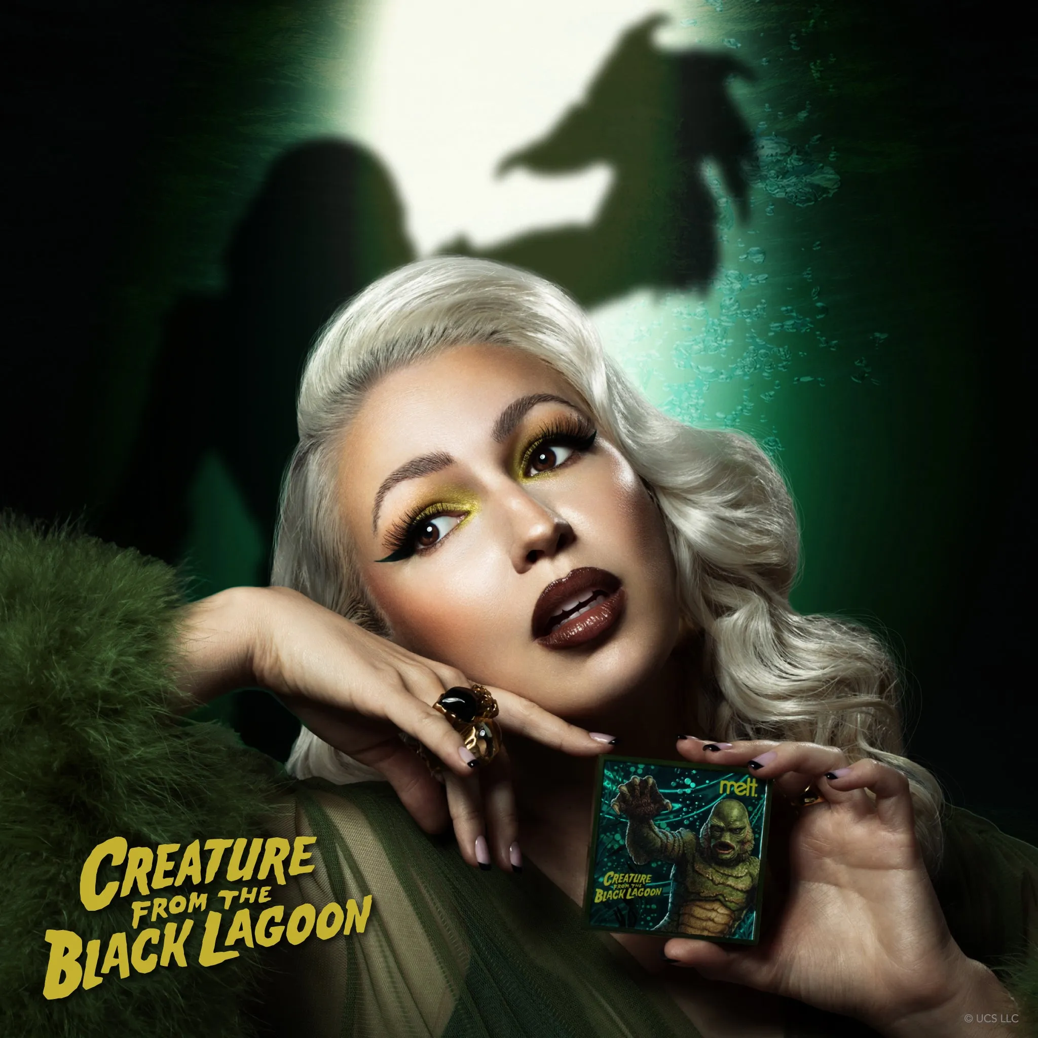 Creature From The Black Lagoon Handheld Mirror