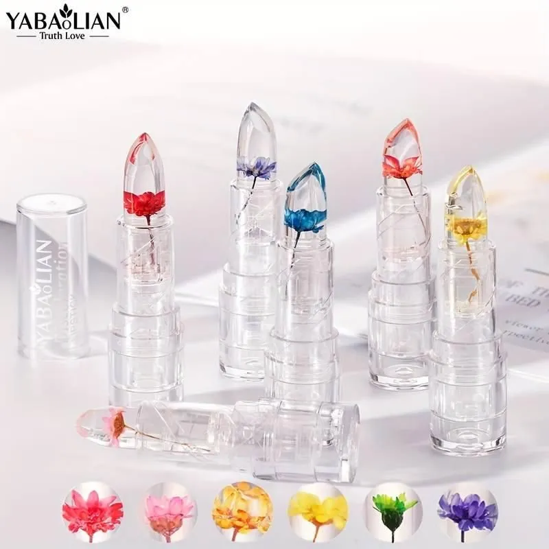 Crystal Jelly Flower Color Changing Lipstick