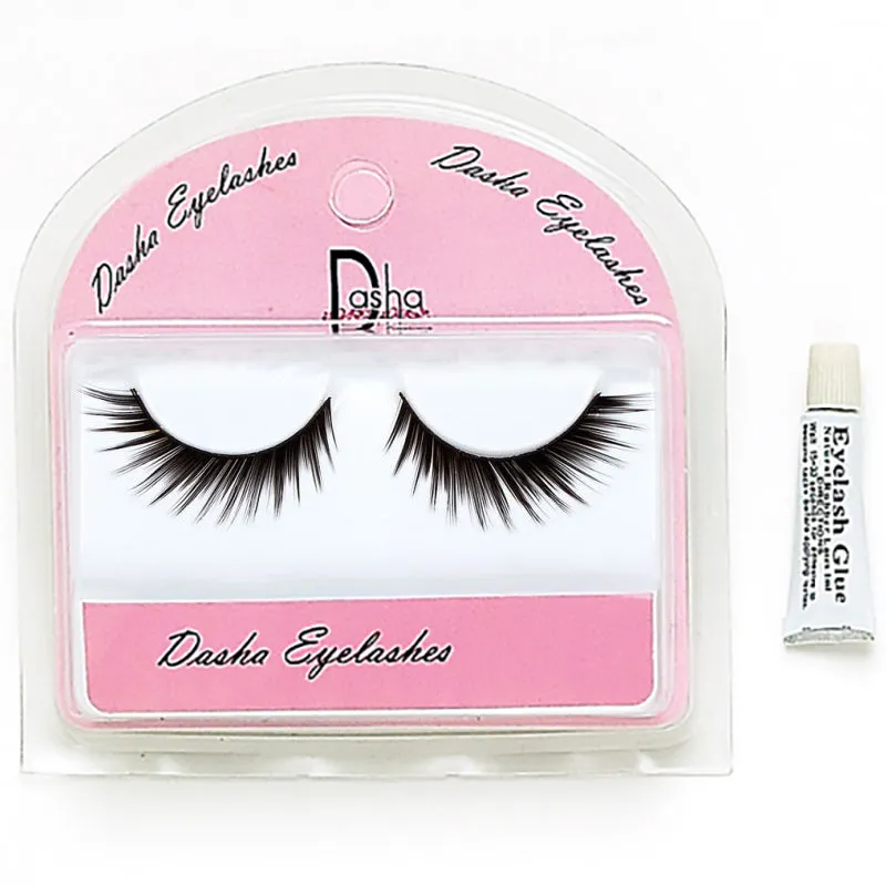 Dasha Full Eyelashes With Glue