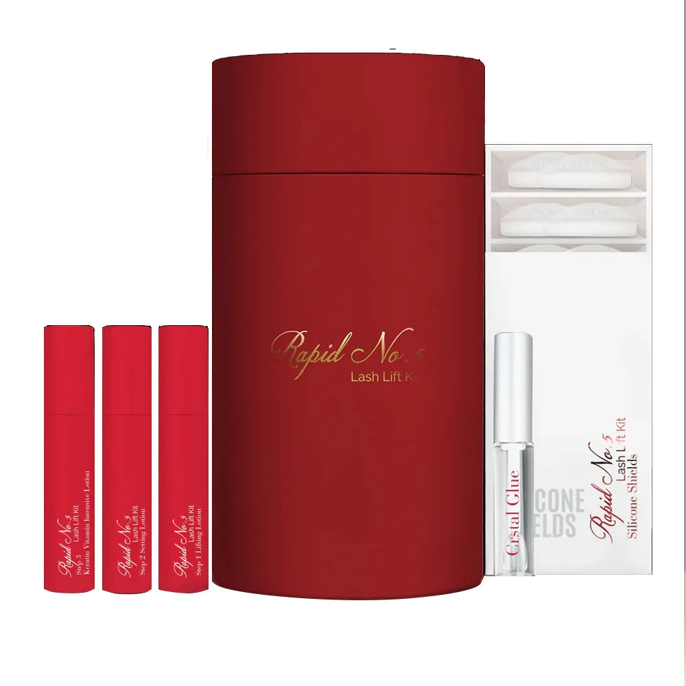 DLUX Pro  Rapid No.5 Lash Lift  Kit - 15 Applications