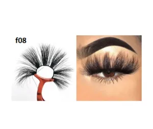 Faux Mink 5D Lashes #F08 - MQO 12 pcs