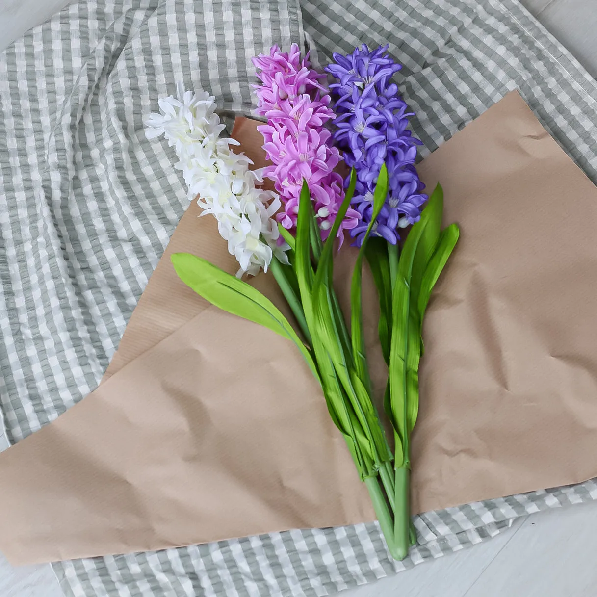 Faux Spring Hyacinths | Bundle of 3