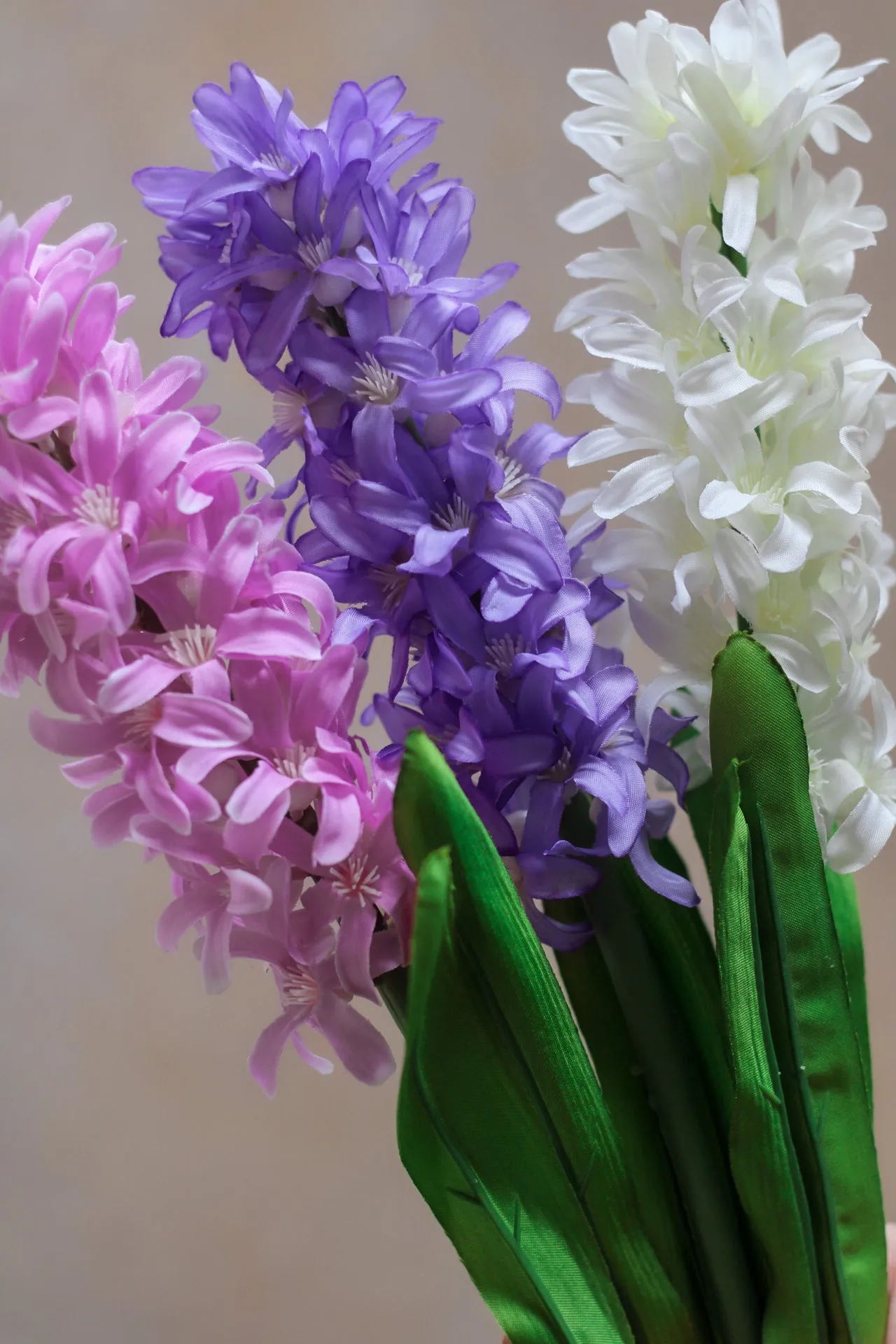 Faux Spring Hyacinths | Bundle of 3