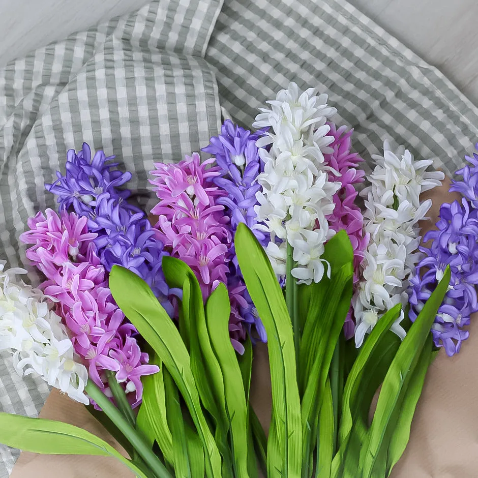 Faux Spring Hyacinths | Bundle of 3