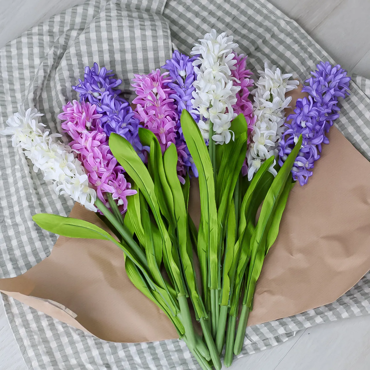 Faux Spring Hyacinths | Bundle of 3