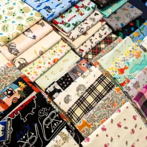 Flannel Scrap Pack by the Pound, Rag Quilts, Various Themes