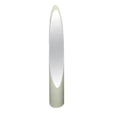 Floor standing mirror in silver ( lipstick model 141) collect only no exchange clearance