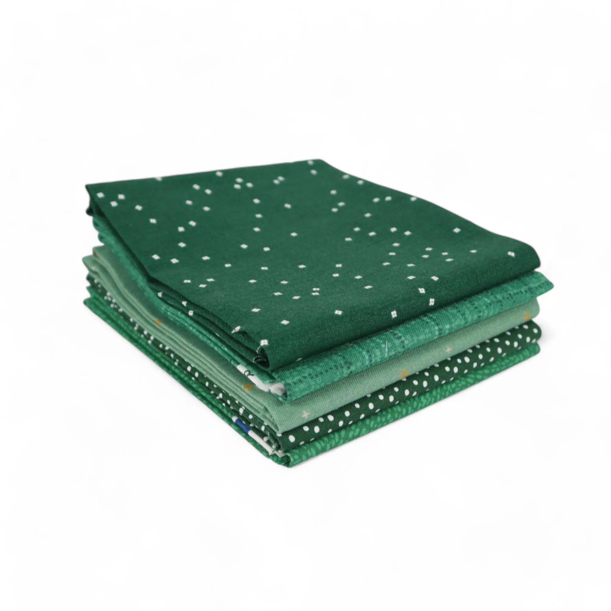 Forest Green (5) Piece Fat Quarter Bundle