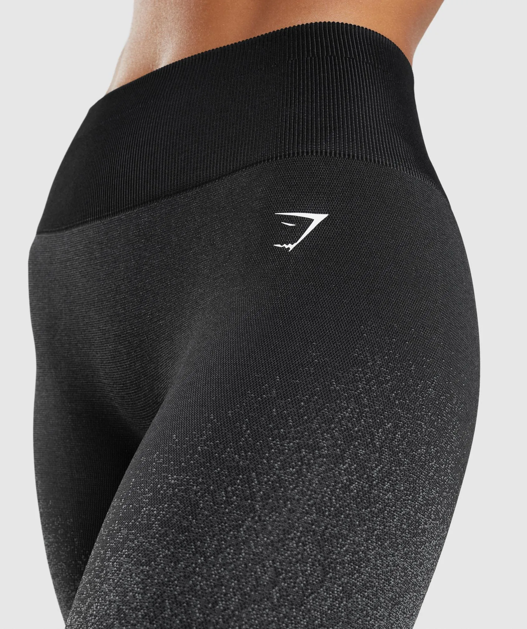 Gymshark Adapt Ombre Seamless Leggings - Black/Grey