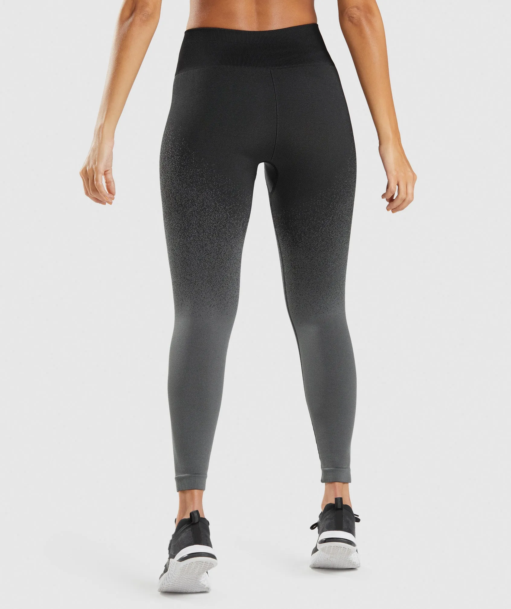 Gymshark Adapt Ombre Seamless Leggings - Black/Grey