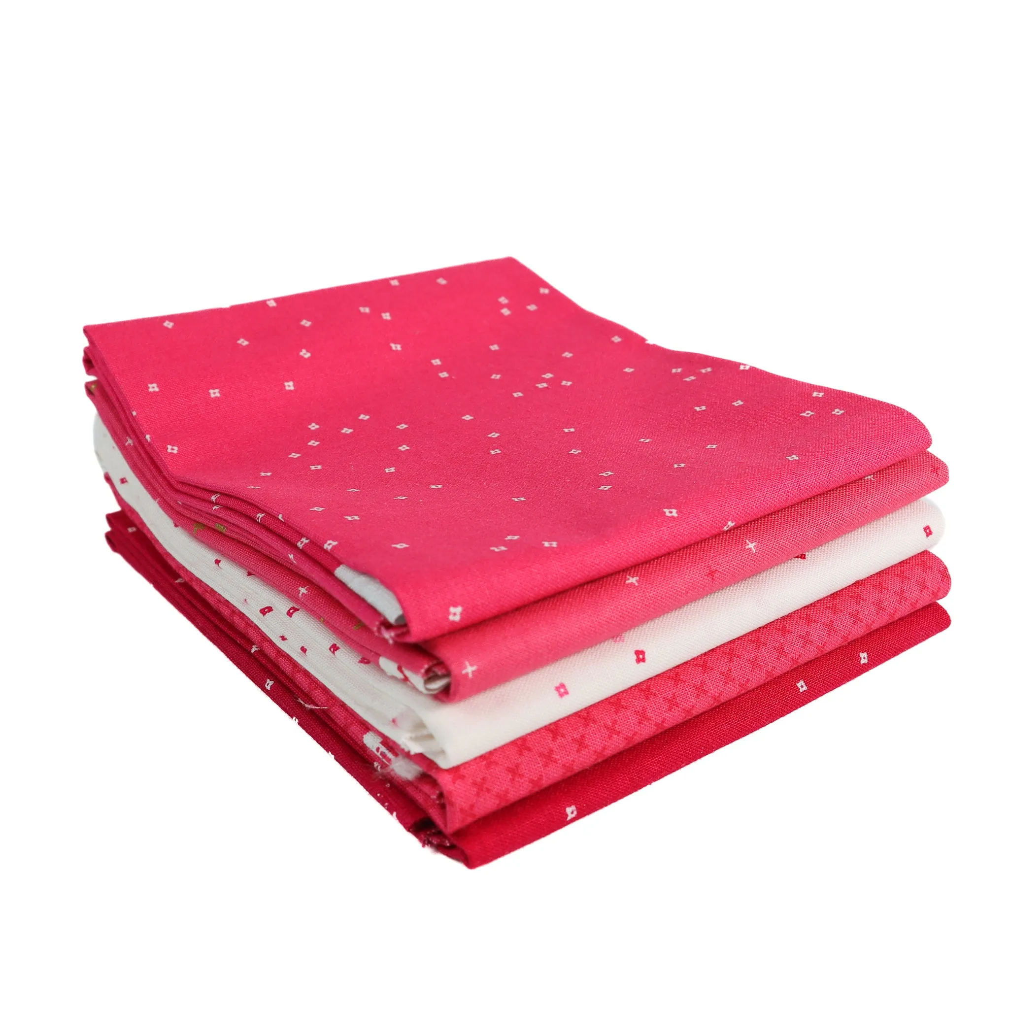 Hot Pink (5) Piece Fat Quarter Bundle