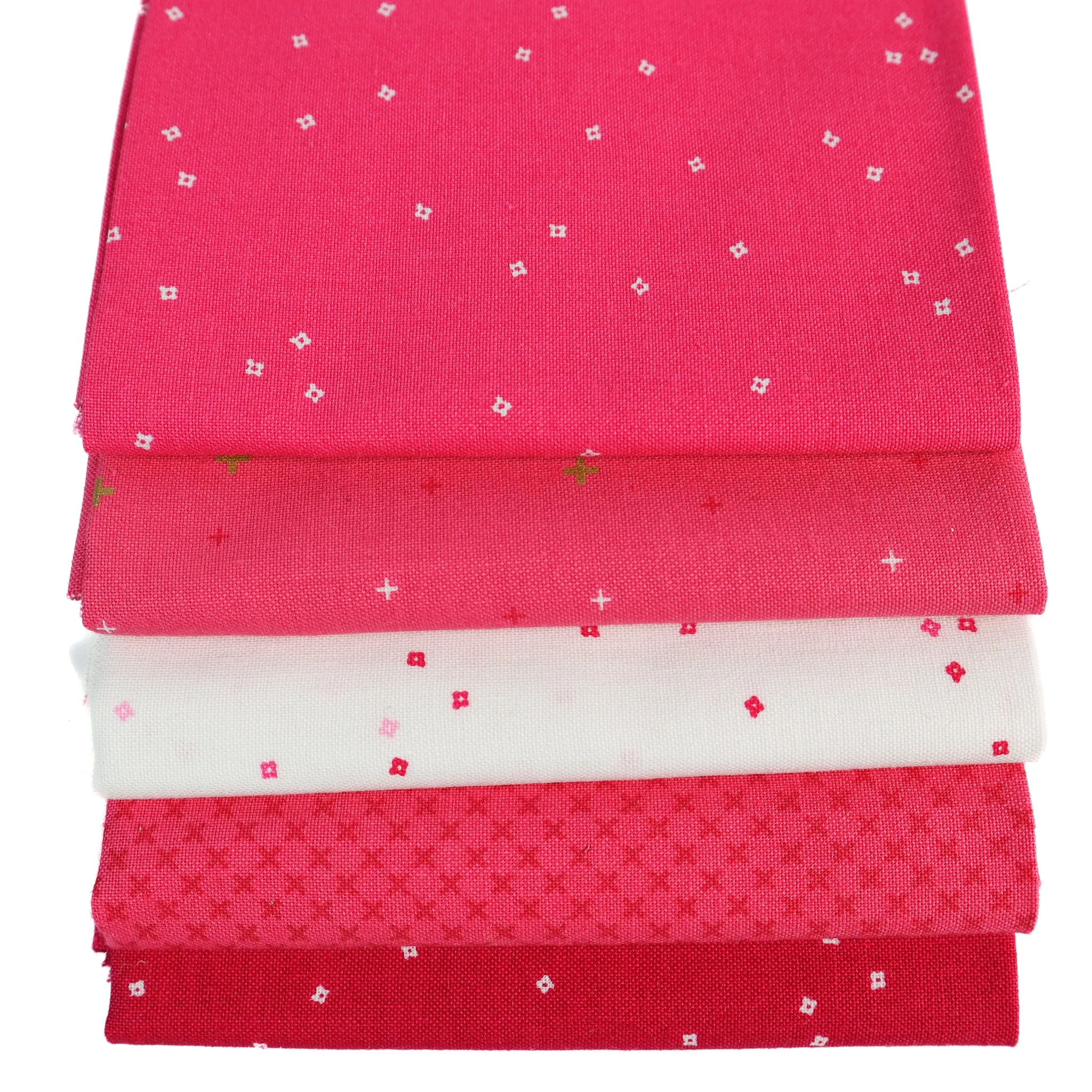 Hot Pink (5) Piece Fat Quarter Bundle