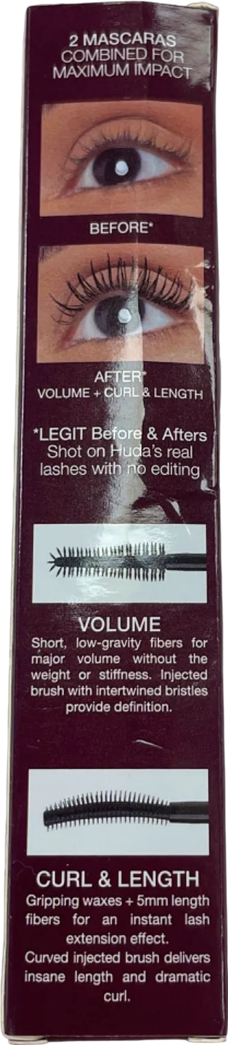 Huda Beauty Legit Lashes Love Fest Mascara Very Vanta 2 x 8.5ml