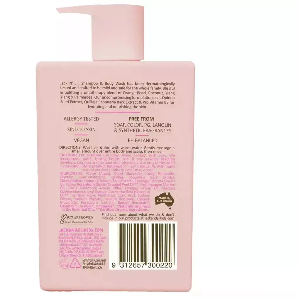 Jack N' Jill  Shampoo & Body Wash - Natural