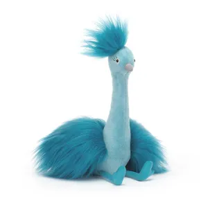 Jellycat Fou Fou Peacock - Plush Birds for All Ages