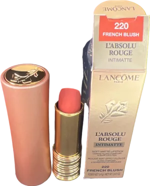 Lancome L'Absolu Rouge Intimatte Lipstick 220 French Blush 3.4g