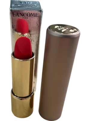 Lancome Red Matte Veil Lipstick L'Absolu Rouge Intimatte - 130 Not Flirting