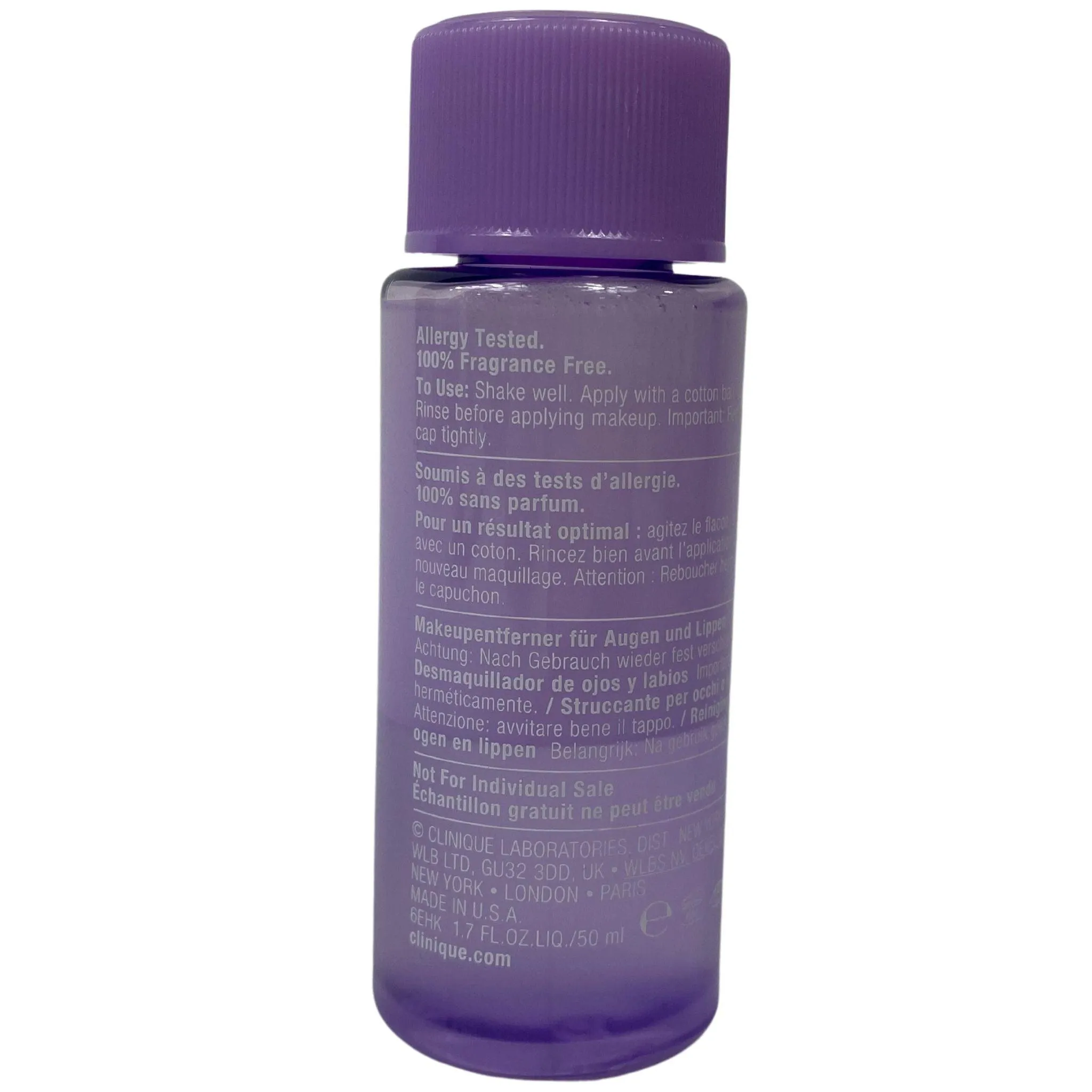 Liquid Remover Take The Day Off Makeup Remover For Lids,lashes & lips 1.7FL.OZ (96 Pcs Lot)