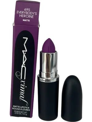 MAC Heroine Purple Matte Lipstick