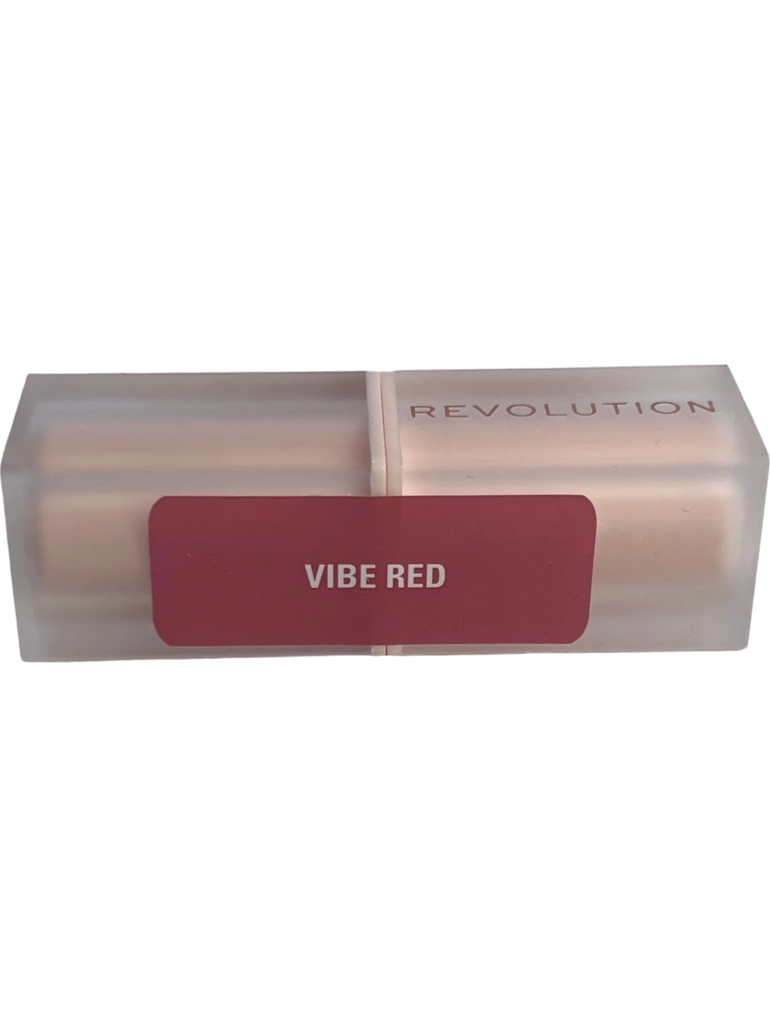 Makeup Revolution Lip Allure Soft Satin Lipstick Vibe Red