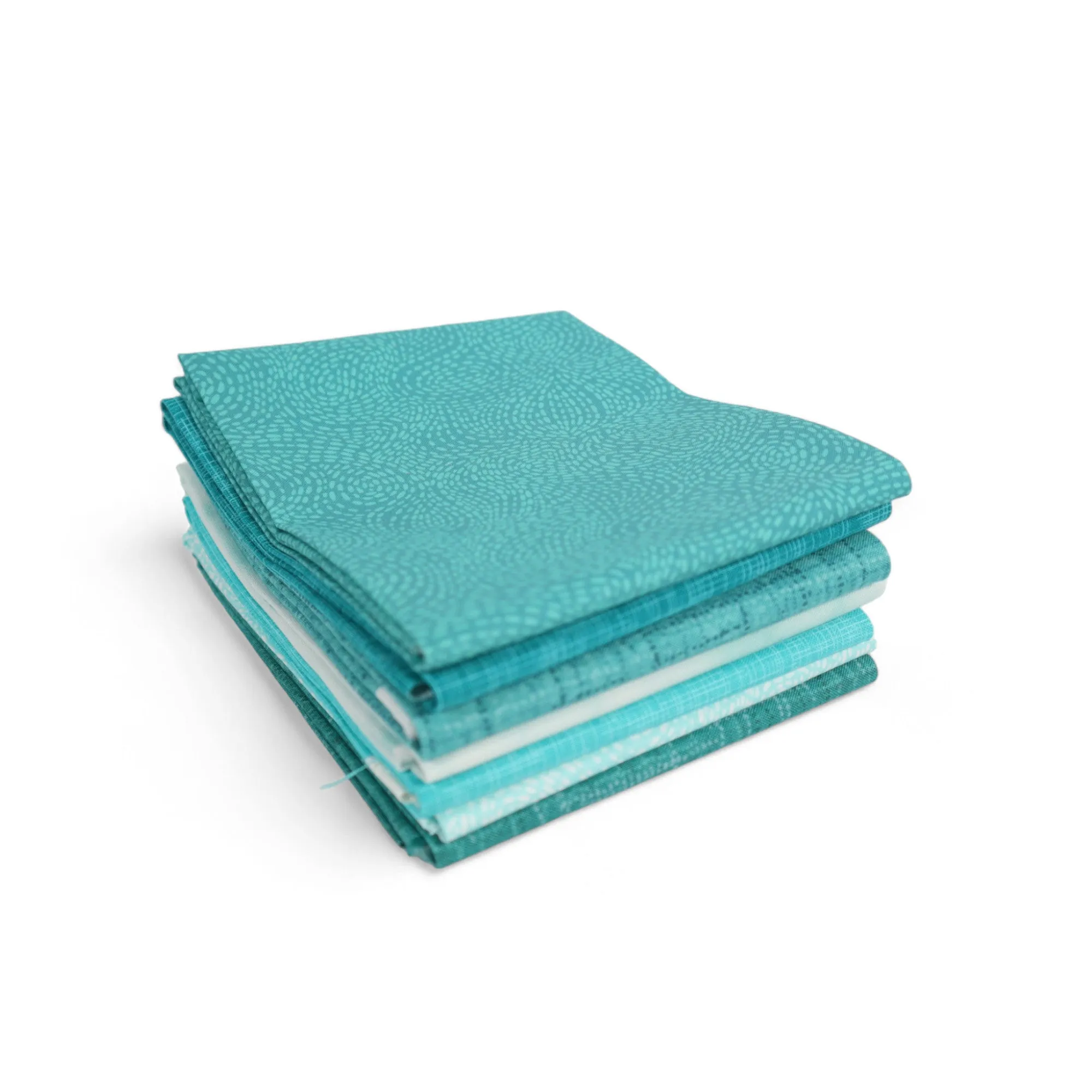 Marine Blue Green (7) Piece Fat Quarter Bundle