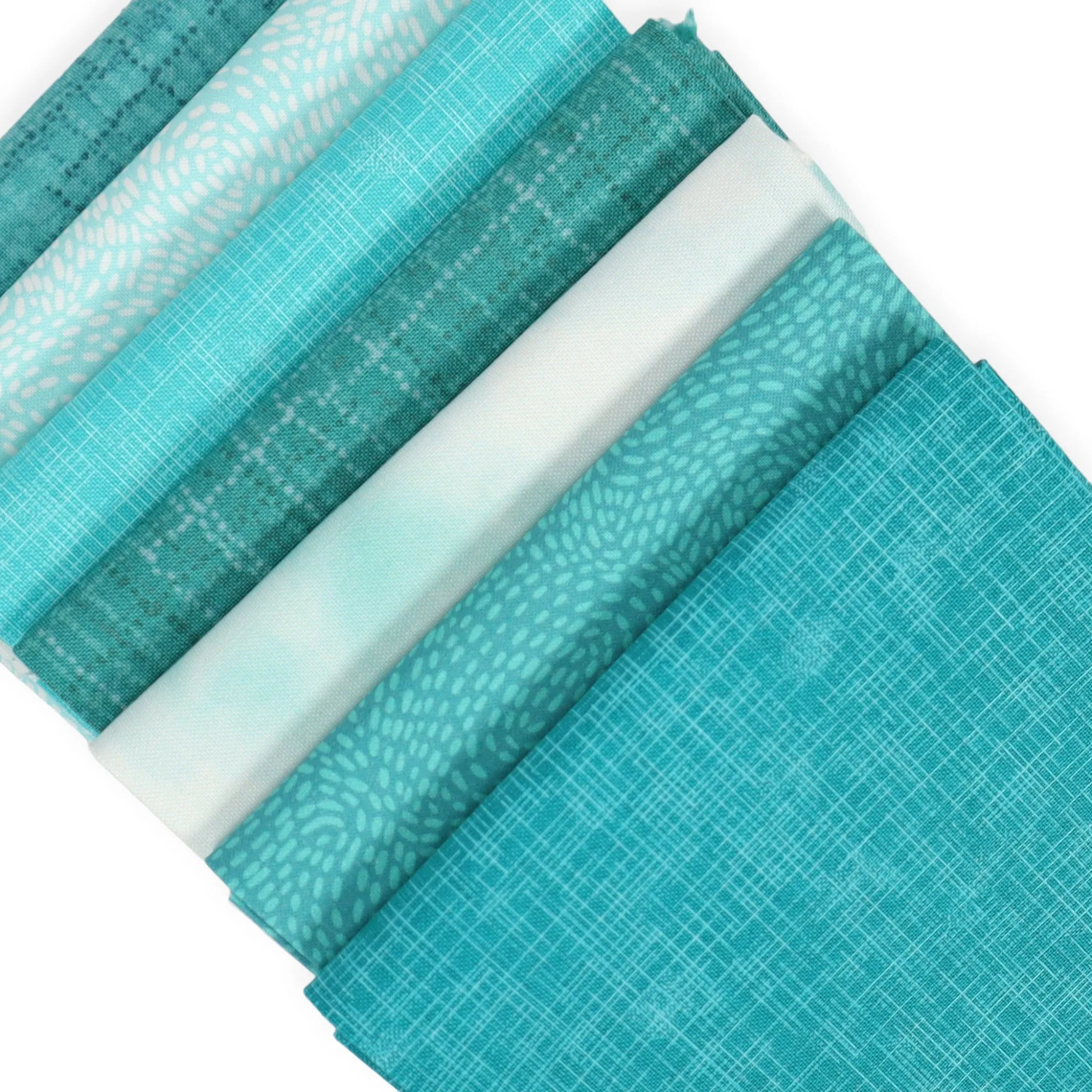 Marine Blue Green (7) Piece Fat Quarter Bundle