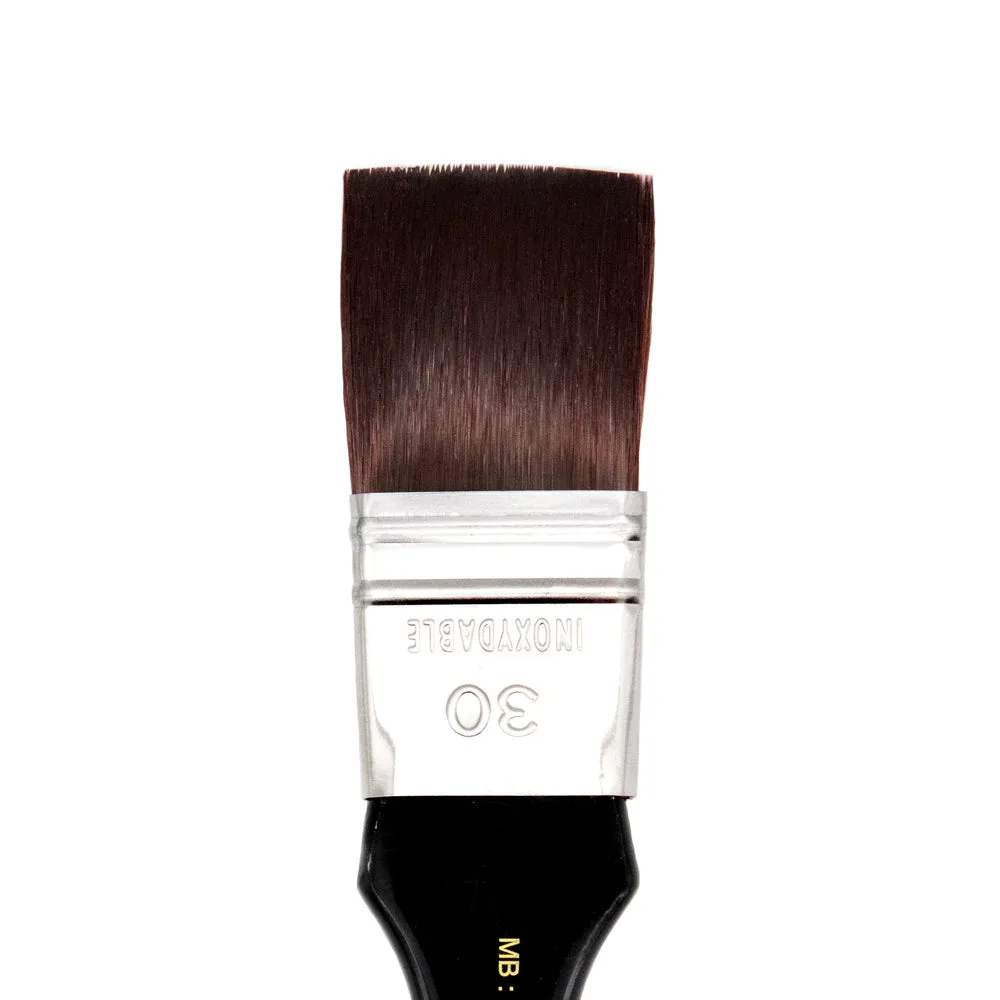 Mini Flat Spalter Brush (Bordeaux Nylon) | MB-12