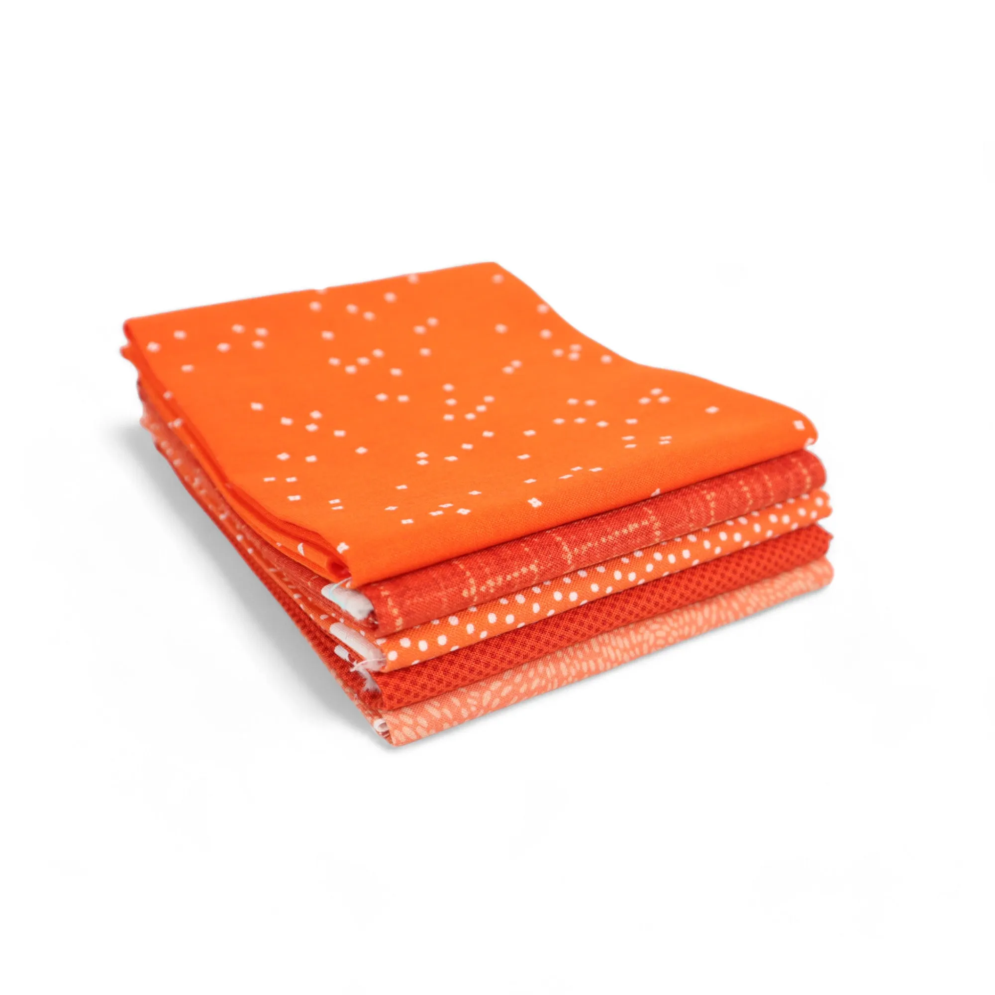 Orange (5) Piece Fat Quarter Bundle