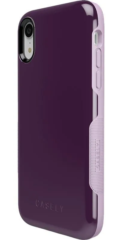 Plum Purple on Light Purple | Ultra-Protective Bold Case