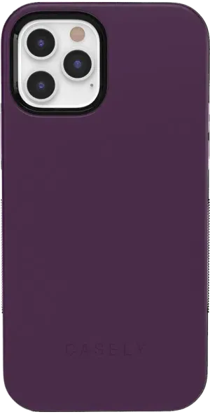 Plum Purple on Light Purple | Ultra-Protective Bold Case