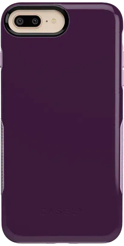 Plum Purple on Light Purple | Ultra-Protective Bold Case