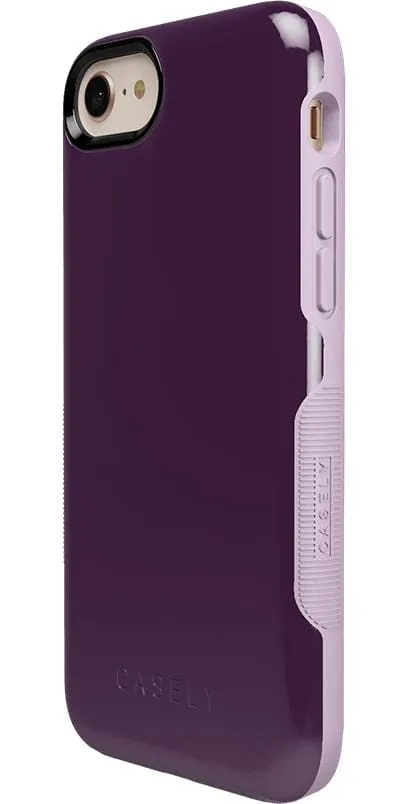 Plum Purple on Light Purple | Ultra-Protective Bold Case