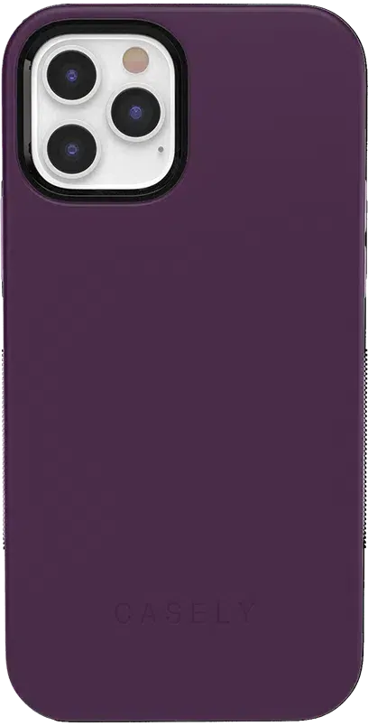 Plum Purple on Light Purple | Ultra-Protective Bold Case