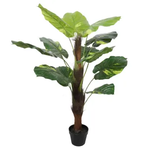 Potted Artificial Pothos Plant with Pole 100cm