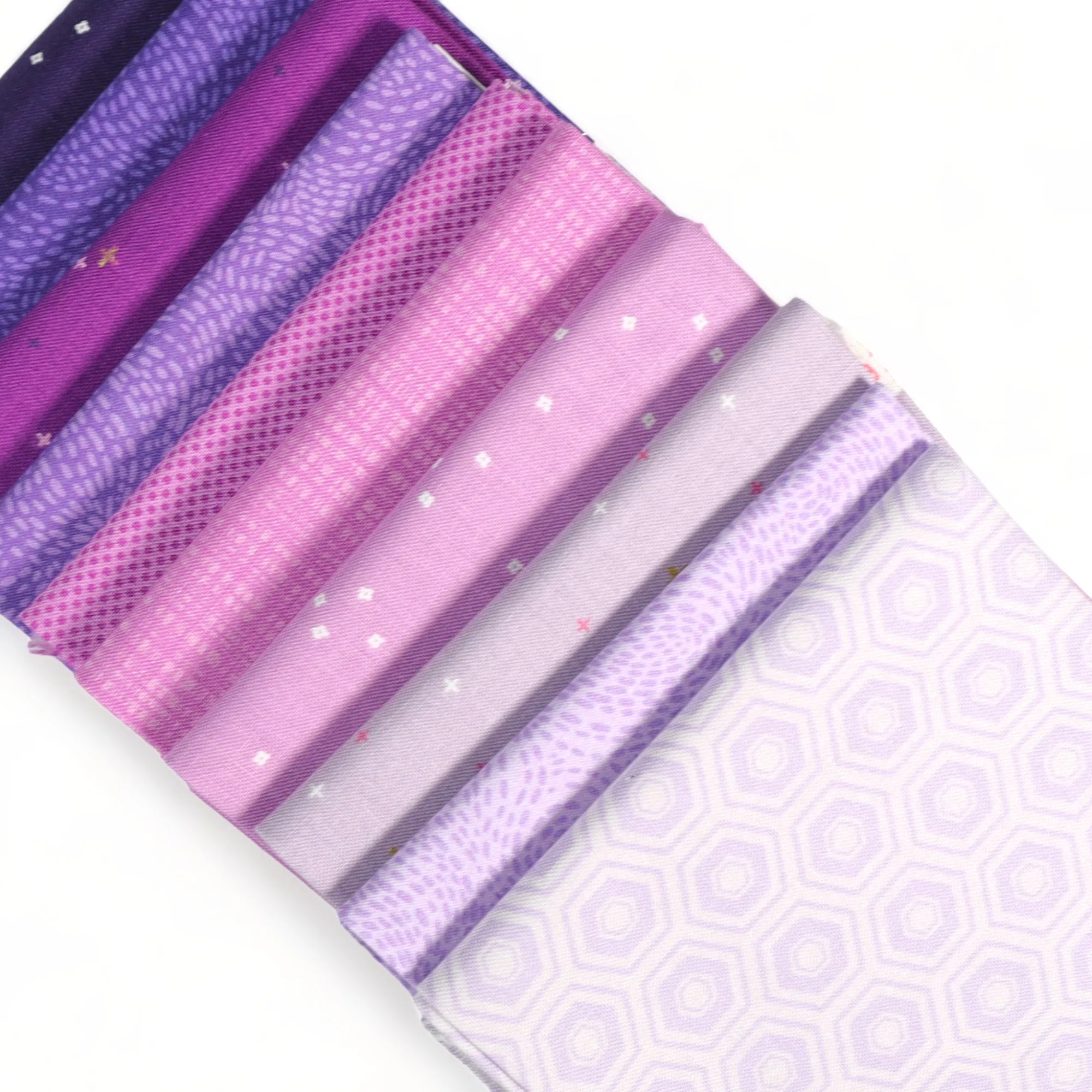 Purple (10) Piece Fat Quarter Bundle